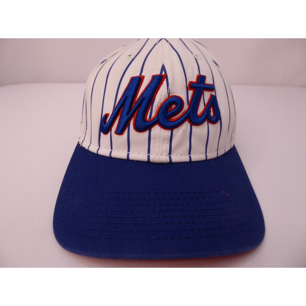 New Era 9Forty Pinstripe MLB New York Mets Adjustable Hat Cap